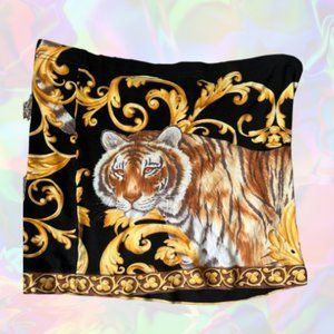 Salvatore Ferragamo VTG size M limited edition tiger print baroque skirt